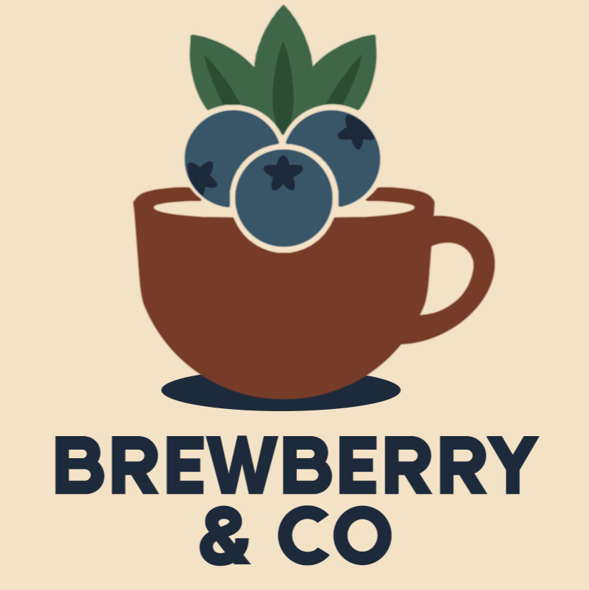 Brewberry &amp; Co Cafe Logo